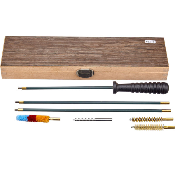 MEGAline 7mm Rifle Cleaning Kit. 1/8" Braided Steel