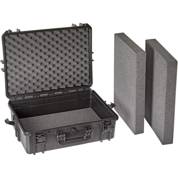 MEGAline IP67 Waterproof Case 55 x 42 x 21 cm Black