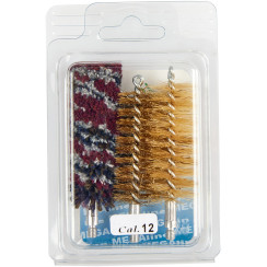 MEGAline brush set, cal. 12. Brass/Nylon/Wool. M5 M