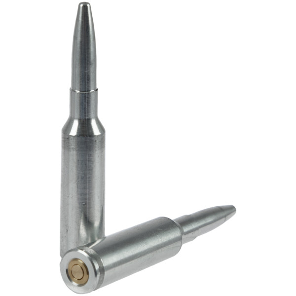 MEGAline dummy cartridge, cal. 6.5 CR. Aluminum. 2 pcs/pack