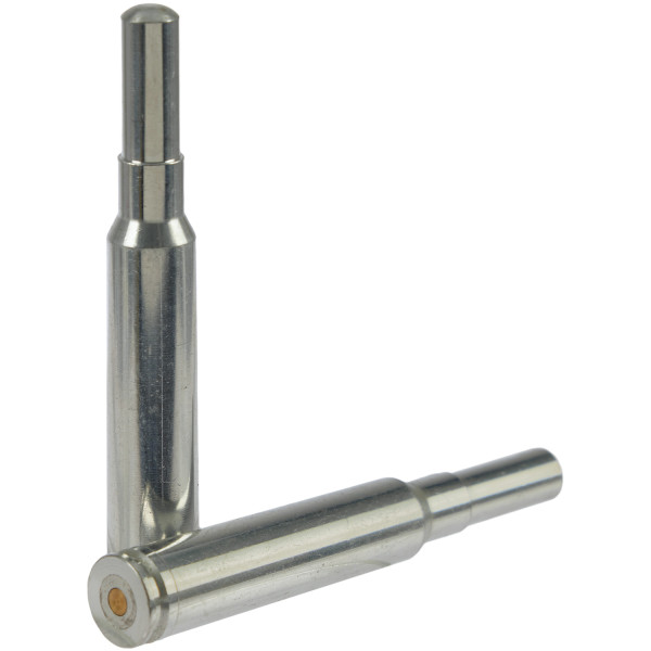 MEGAline dummy cartridge, caliber .338 WM. Aluminum. 2 pcs/pack.