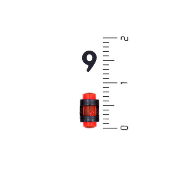 MEGAline 180/9 D.2.6 front sight. Color - red