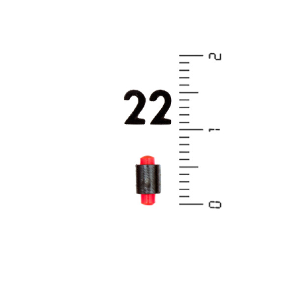 MEGAline 180/22 D.2.6 front sight. Color - red