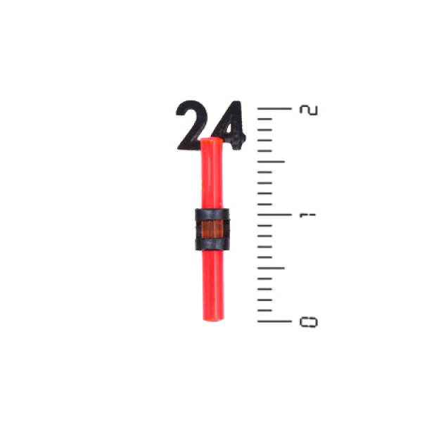 MEGAline 180/24 D.2.6 front sight. Color - red