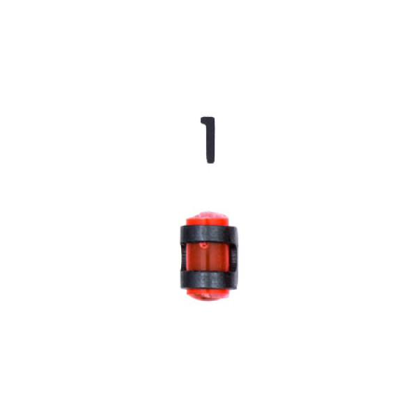 MEGAline 180/1 D.3 front sight. Color - red
