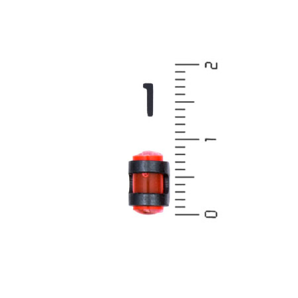 MEGAline 180/1 D.3 front sight. Color - red