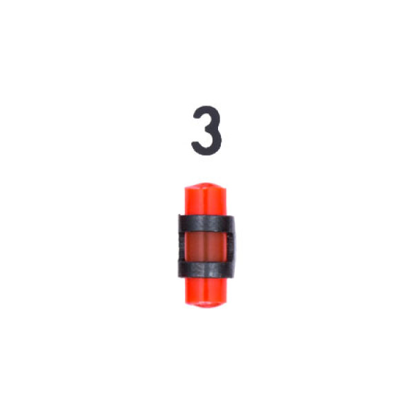 MEGAline 180/3 D.3 front sight. Color - red