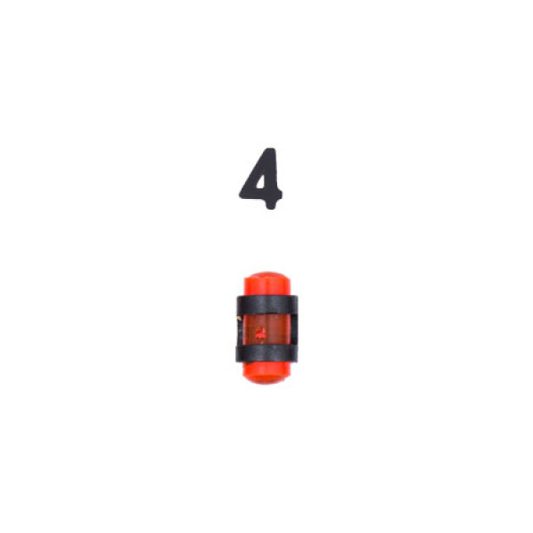 MEGAline 180/4 D.3 front sight. Color - red