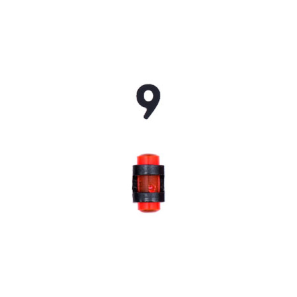 MEGAline 180/9 D.3 front sight. Color - red