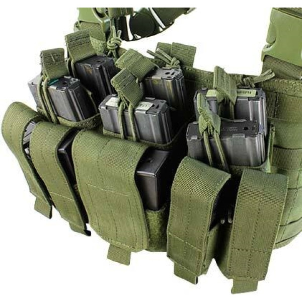 Condor Recon Chest Rig Tactical Vest (Olive Drab)