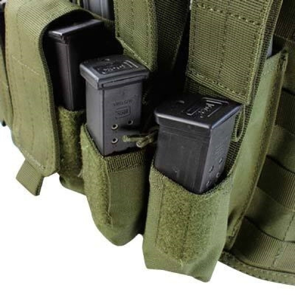 Condor Recon Chest Rig Tactical Vest (Olive Drab)
