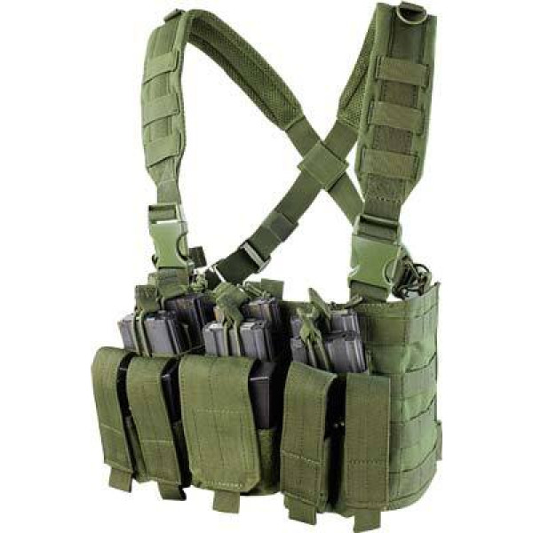 Condor Recon Chest Rig Tactical Vest (Olive Drab)
