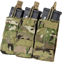 Condor Triple M4/M16 Open Top Mag Pouch. Multicam