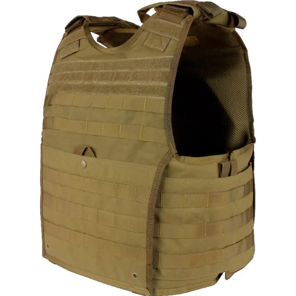 Condor Exo Plate Carrier Gen II Tactical Vest. Coyote