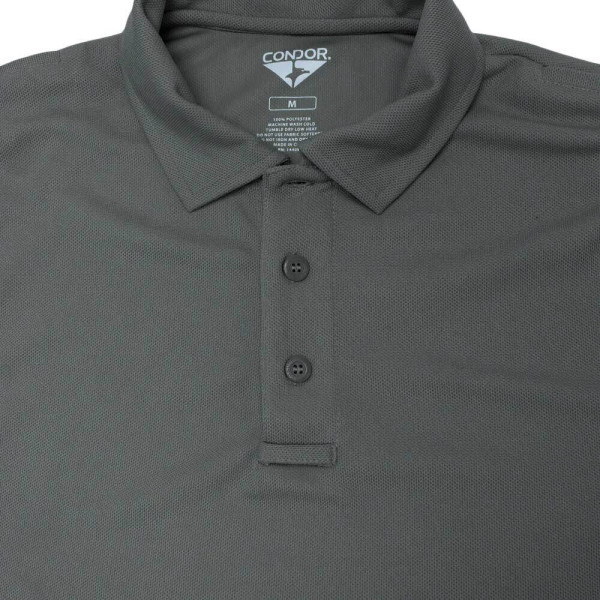 Тенниска поло Condor-Clothing Long Sleeve Performance Tactical Polo. XL. Graphite