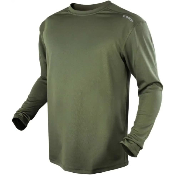 Реглан Condor-Clothing Maxfort Long Sleeve Training Top. L. Olive drab