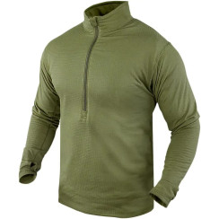 Термокофта Condor-Clothing Base II Zip Pullover. L. Olive drab