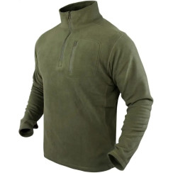 Кофта Condor-Clothing Quarter Zip Pullover. L. Olive drab