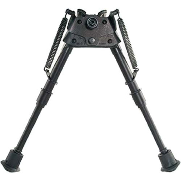 Harris Bipod S-BR with sling swivel. 15.2-22.9 cm. Swivel base.