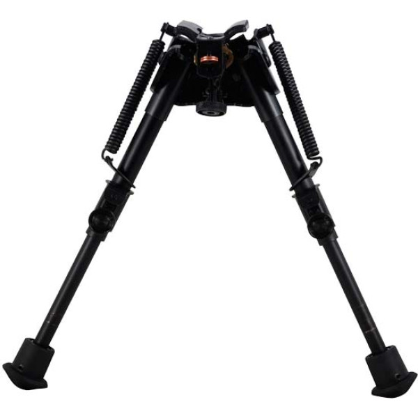 Harris Bipod S-BR with sling swivel. 15.2-22.9 cm. Swivel base.