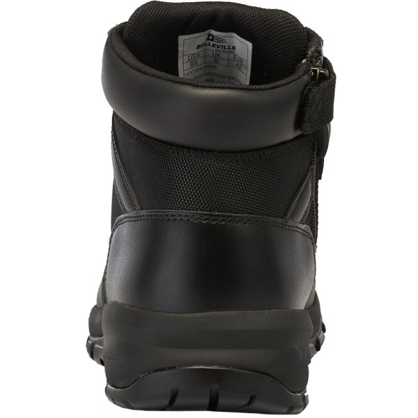 Belleville Spear Point 5" Lightweight Side-zip 7 Boots in Black