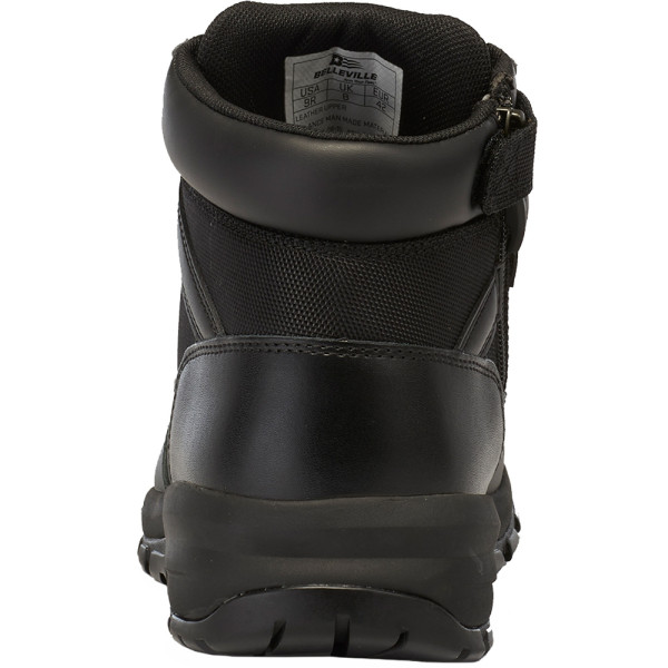 Belleville Spear Point 5" Lightweight Side-zip 8.5 Boots in Black