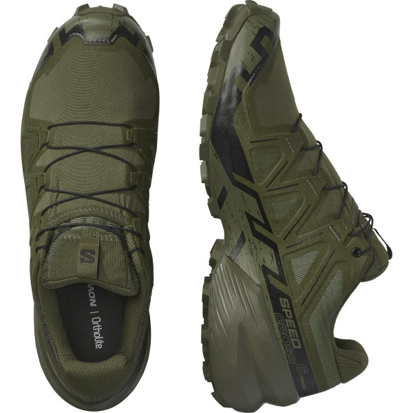 Salomon Speedcross 6 Forces 8.5 Green/Black