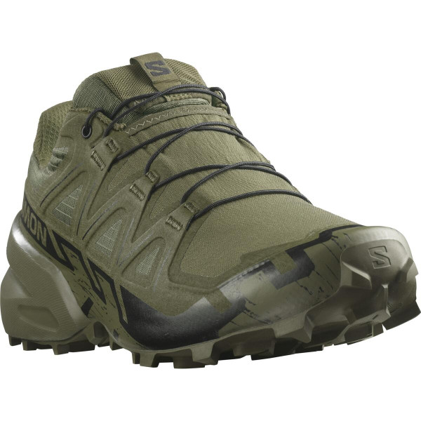 Salomon Speedcross 6 Forces 8.5 Green/Black