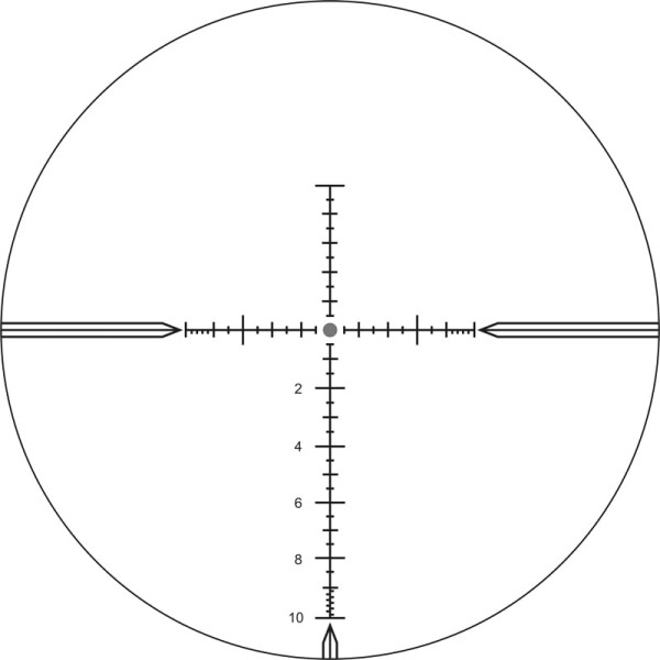 Прицел оптический XD Precision Black-LR F1 4-24x50 сетка MPX1