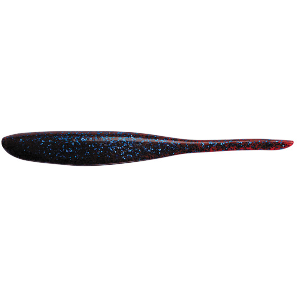 Keitech Shad Impact 4" Silicone (8 pcs/pack) color: ea#03 grape