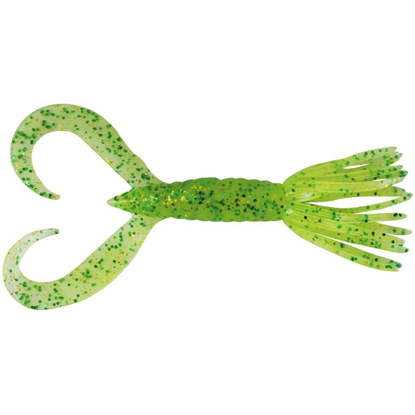Silicone Keitech Little Spider 3" (8 pcs/pack) c: 424 lime chartreuse