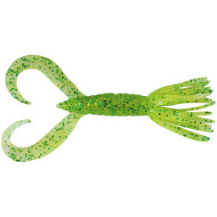 Silicone Keitech Little Spider 3.5" (5 pcs/pack) c: 424 lime chartreuse