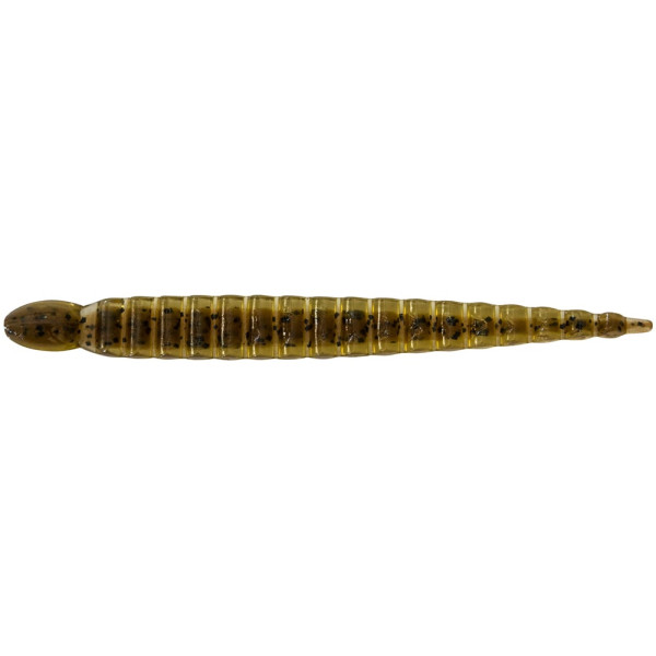 Силікон Keitech Custom Leech 3" (10 шт/упак) ц:101 green pumpkin pp.