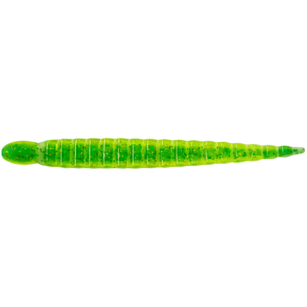 Силікон Keitech Custom Leech 3" (10 шт/упак) ц:424 lime chartreuse
