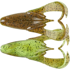 Keitech Noisy Flapper Silicone 3.5" (5 pcs/pack) c:401 greenpumpkinpp.chart