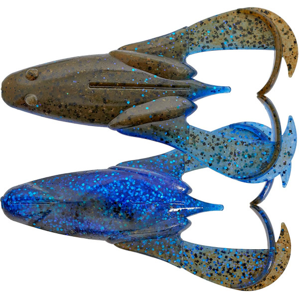 Keitech Noisy Flapper Silicone 3.5" (5 pcs/pack) Item No. 402 Okeechobee Craw