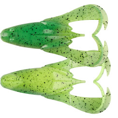 Keitech Noisy Flapper Silicone 3.5" (5 pcs/pack) c: 468 lime chartreuse pp.
