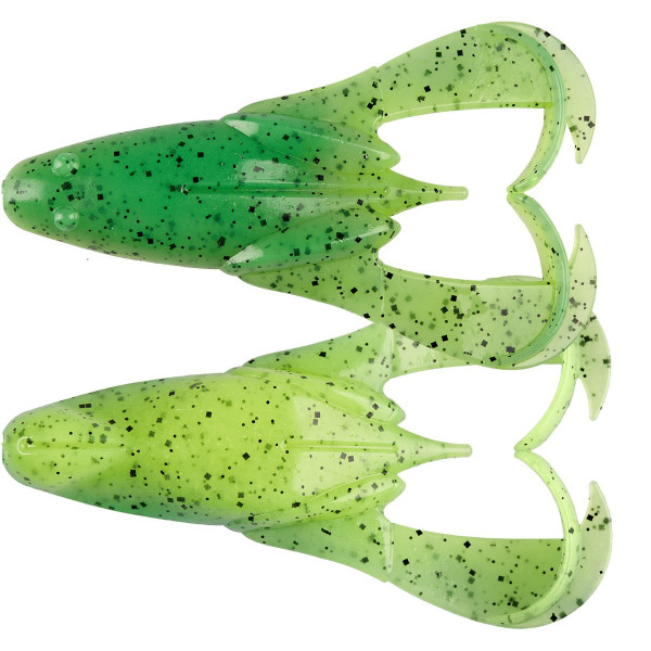 Keitech Noisy Flapper Silicone 3.5" (5 pcs/pack) c: 468 lime chartreuse pp.