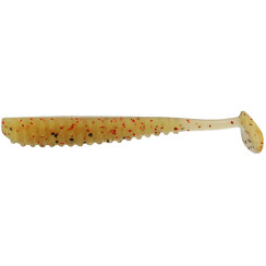 Silicone Reins AJIRINGER SHAD B09 Smoke Mustard 12pcs