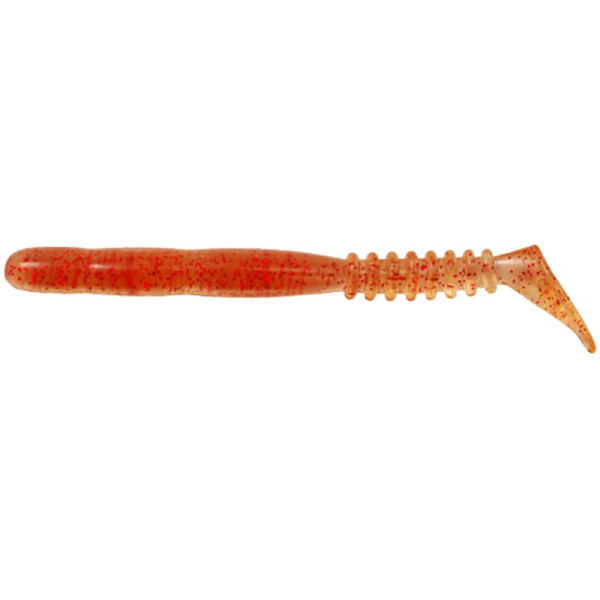 Силикон Reins ROCKVIBE SHAD 3" 150 Super Dry Red 15шт