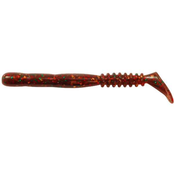 Silicone Reins ROCKVIBE SHAD 3" U003 UV Sculpin 15pcs