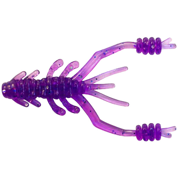 Силикон Reins RING SHRIMP 2" 567 Lilac Silver&Blue Flake 12шт						