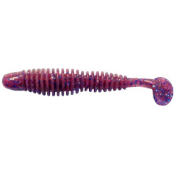 Silicone Reins Bubbring Shad 3" 407 Pione 8pcs