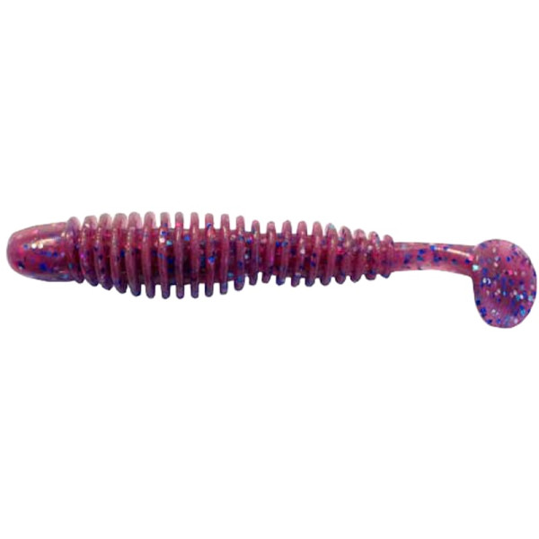 Silicone Reins Bubbring Shad 3" 407 Pione 8pcs