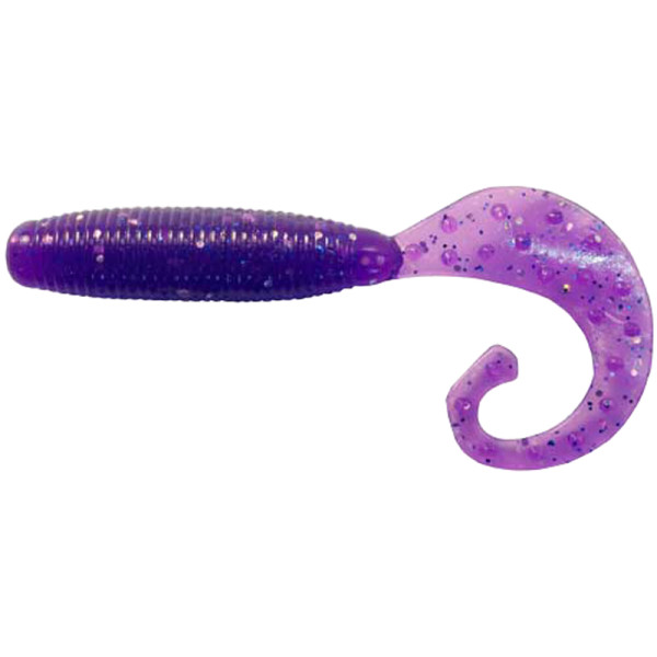 Силікон Reins FAT G TAIL GRUB 2" 567 Lilac Silver&Blue Flake 20шт