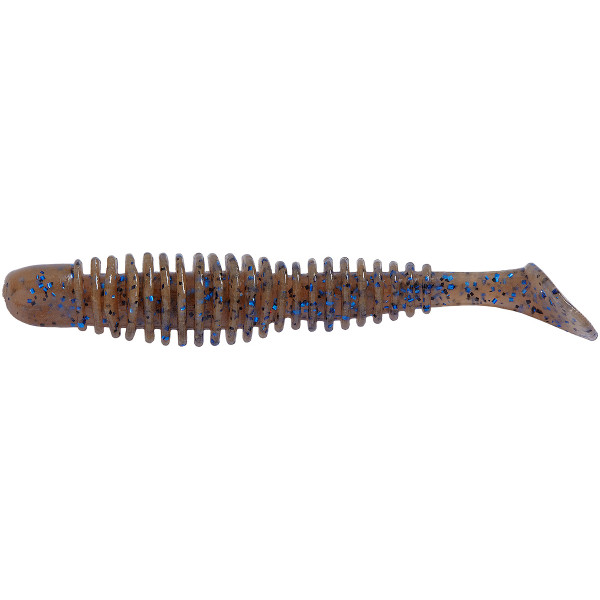 Silicone Reins Bubbring Shad 3" 020 Yoshinobori Blue SP 8pcs