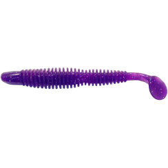 Силікон Reins Bubbring Shad 4" 567 Lilac Silver-Blue Flake 8шт