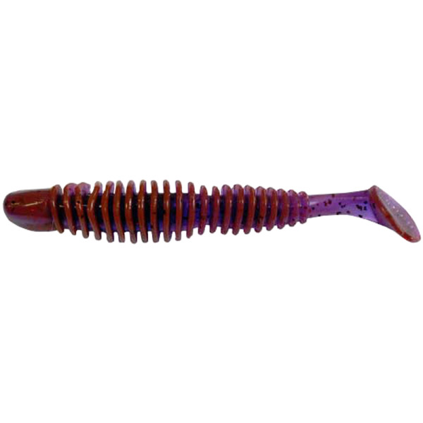 Silicone Reins Bubbring Shad 3" 583 LOX 8pcs
