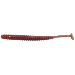 Silicone Reins AJI ADDER SHAD 3'' U003 UV sculpin 8 pcs