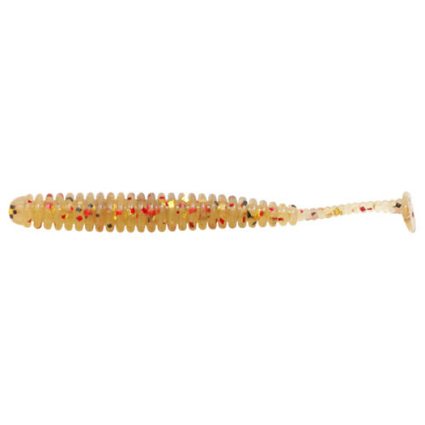 Silicone Reins AJI ADDER SHAD 3'' 321 Gold legend 8 pcs